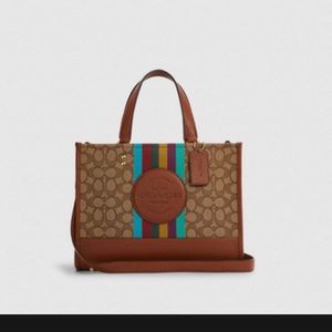 Dempsey Carryall  W/ Stripe And Coach Patch